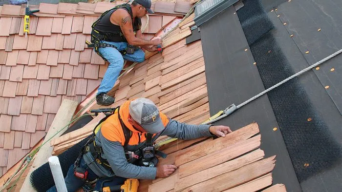 Cedar Shake Roof Repair